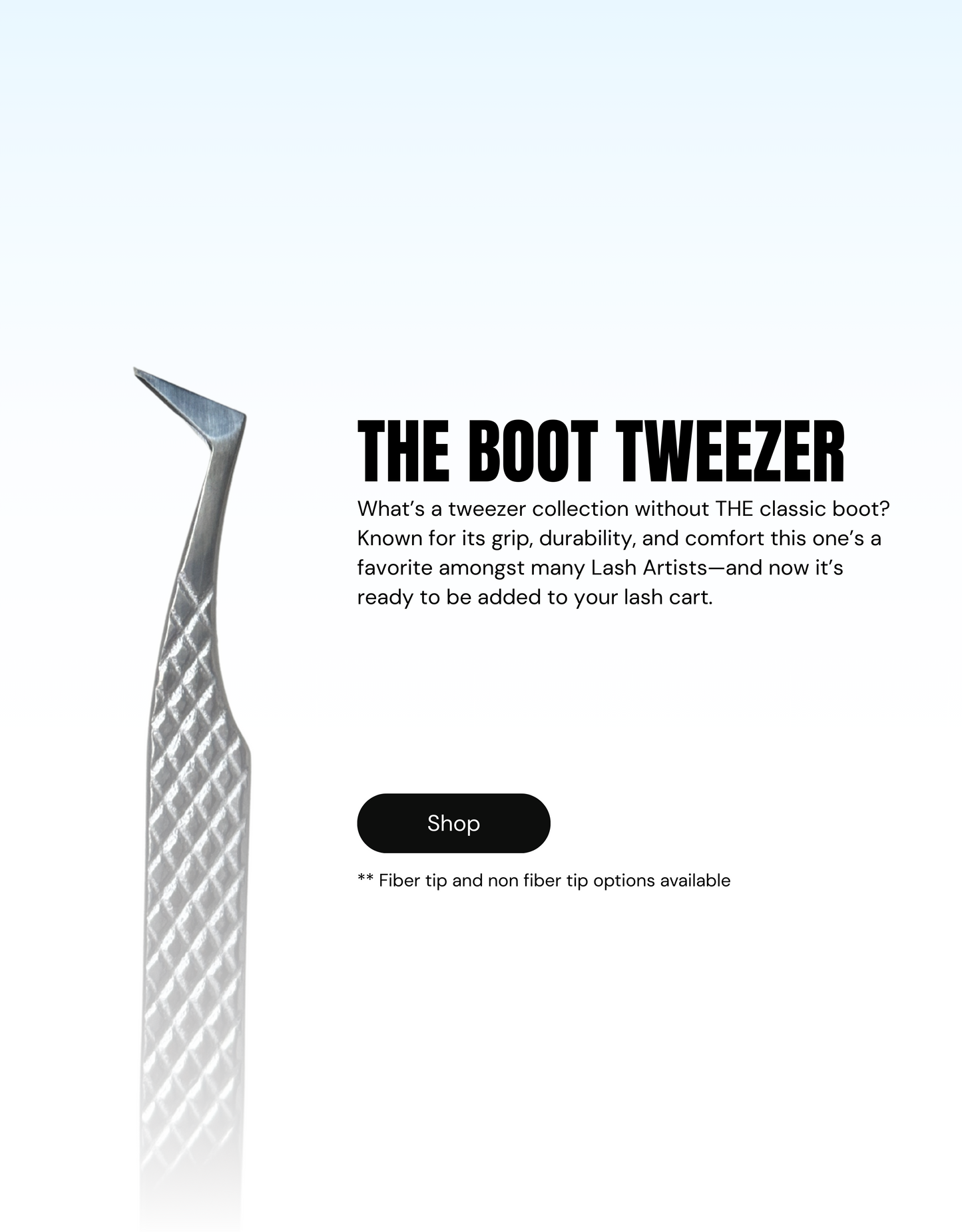 Boot tweezers